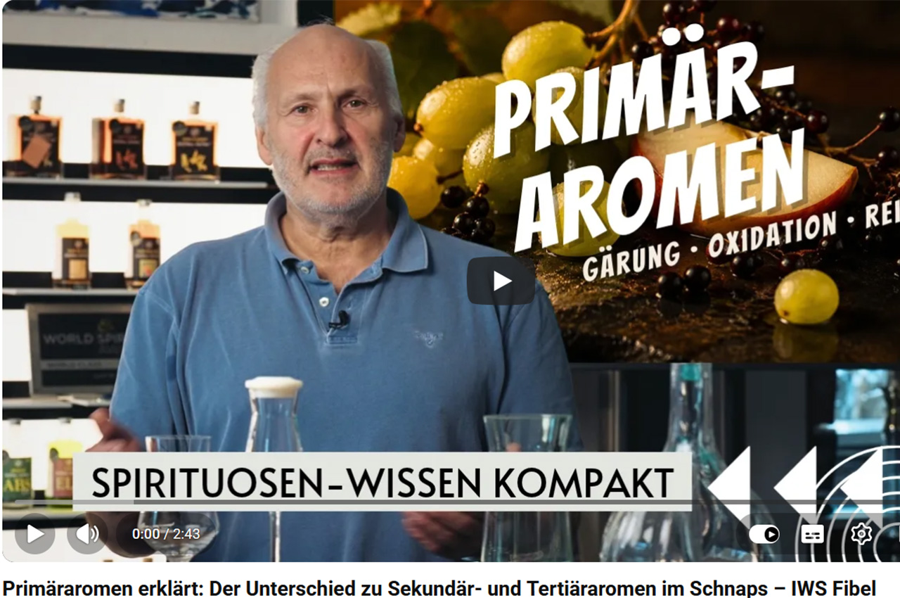 Primäraromen im Schnaps: Unterschied zu Sekundär- und Tertiäraromen