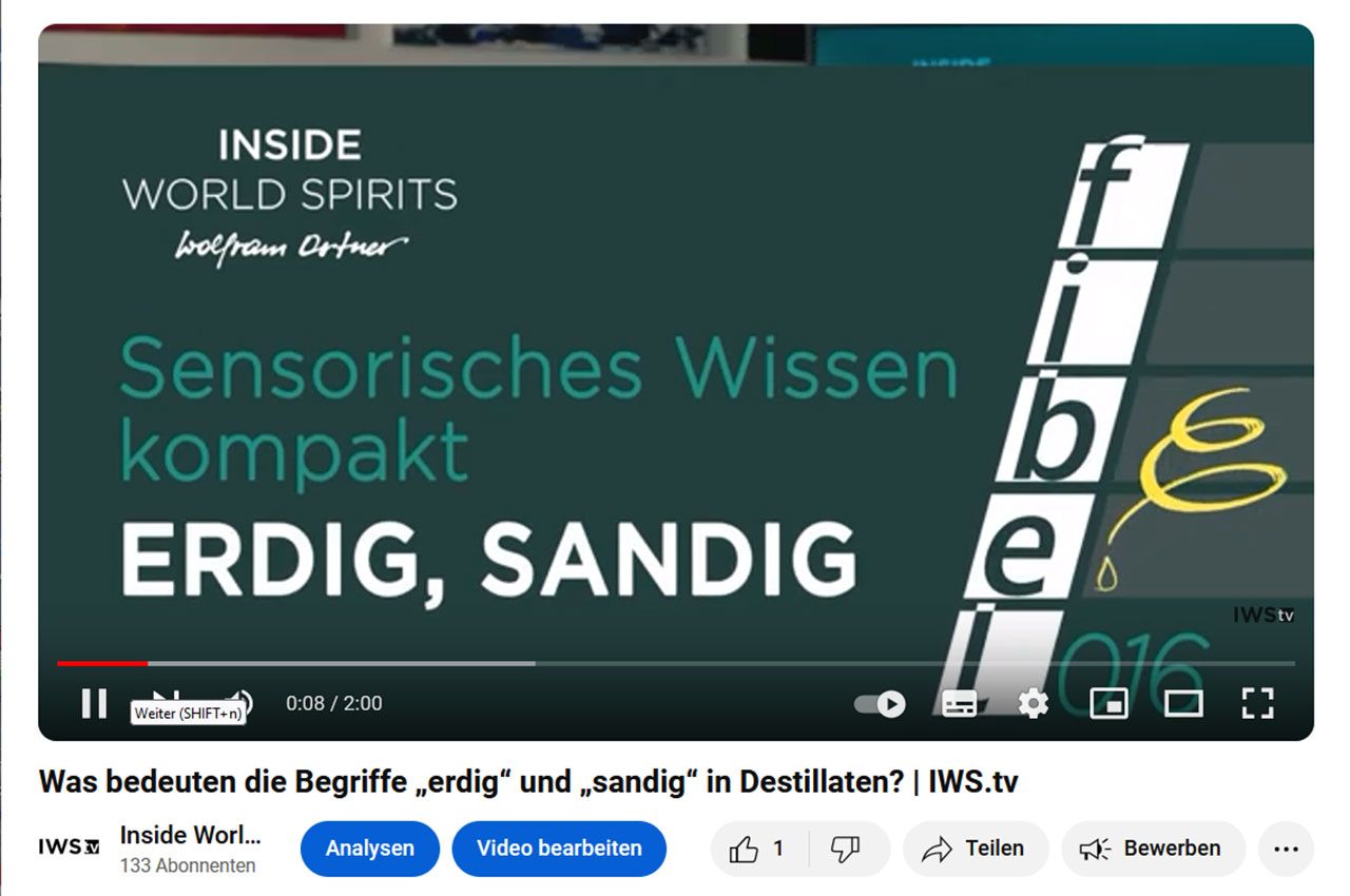 Verstehen Sie die Aromen von Erde und Sand in Spirituosen